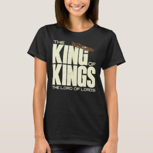 T-shirt Jésus Est Le Roi Des Rois Crucifixion Croix Couron