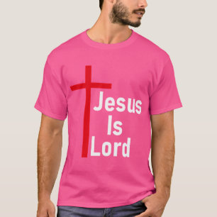 T-shirt Jésus est le Seigneur conception chrétienne