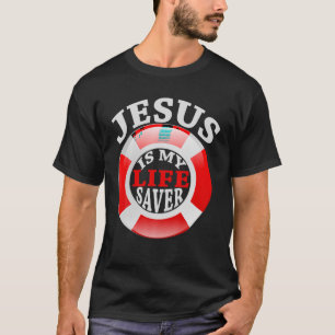 T-shirt Jésus est ma chemise chrétienne salvatrice pour fe