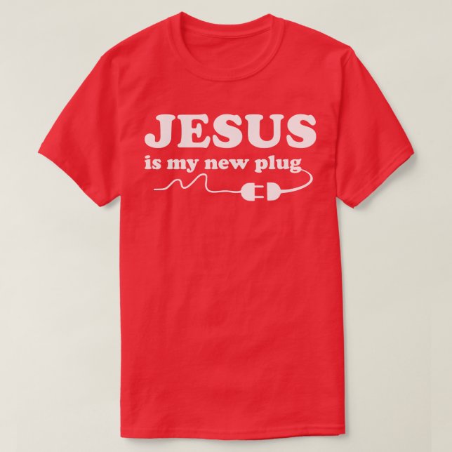 T-shirt Jésus est mon bouchon (Design devant)
