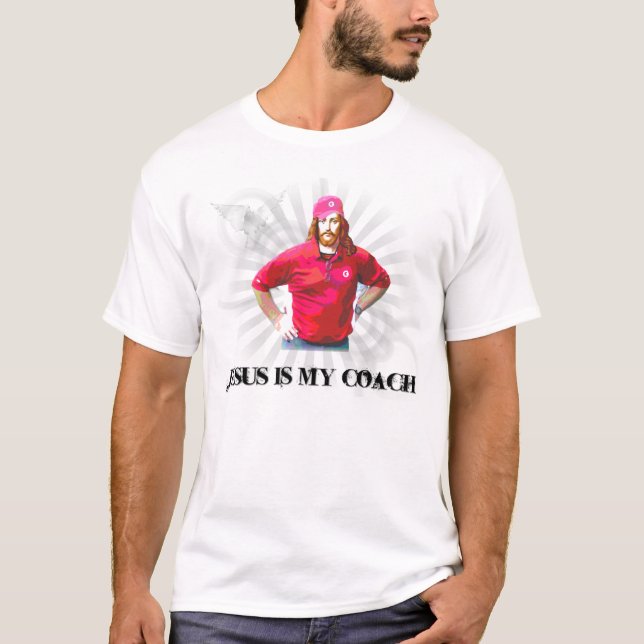 T-shirt Jésus est mon entraîneur (Devant)