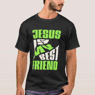 T-shirt Jésus est mon meilleur ami Citation catholique Ado