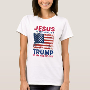 T-shirt Jésus Est Mon Sauveur