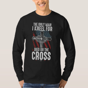 T-shirt Jésus est mort sur la croix Chrétien Croyant Relig