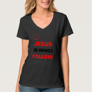 T-shirt Jésus Est Qui Je Suis La Prière Du Christianisme