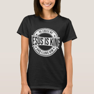 T-shirt Jésus est roi