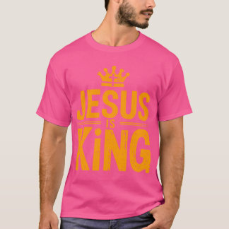 T-shirt Jésus est roi - Foi chrétienne