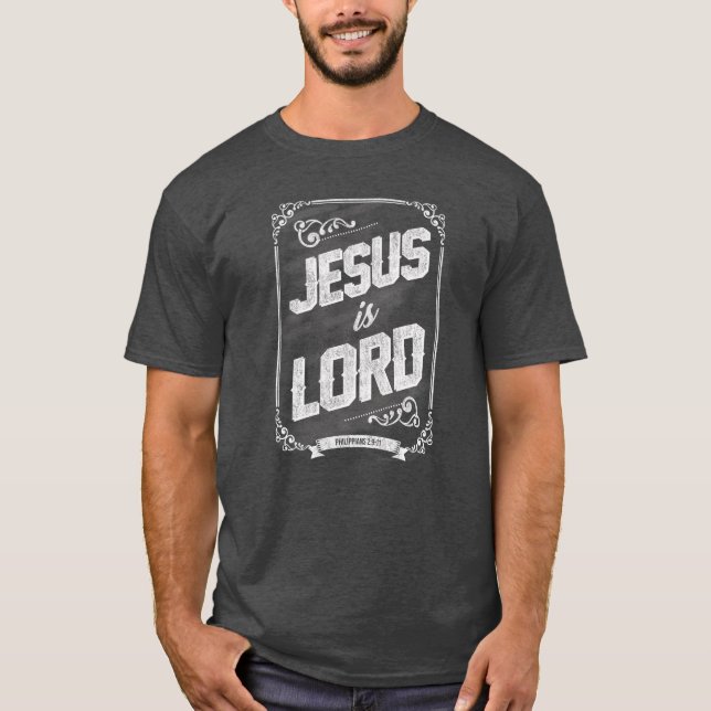 T-shirt Jésus est Seigneur (Devant)