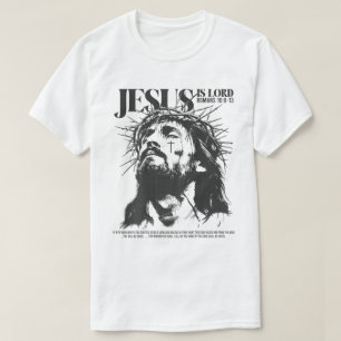 T-shirt Jésus est Seigneur, verset biblique chréti