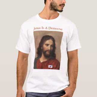 T-shirt Jésus est un Démocrate