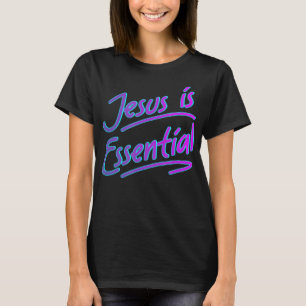 T-shirt Jésus Est Une Chemise Essentielle, 90s Style Fille