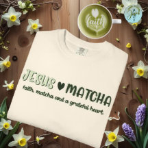 jésus et matcha, graphique de la foi matcha
