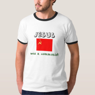 T-shirt Jésus était un communiste
