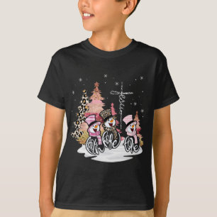 T-shirt Jesus Faith Hope Love Snowman Drôle Noël Pour Chri