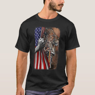 T-shirt Jésus Femme Guerrière Du Christ Lion Dieu Judah Us