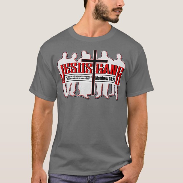 T-shirt Jesus Gang Urban Christian (Devant)