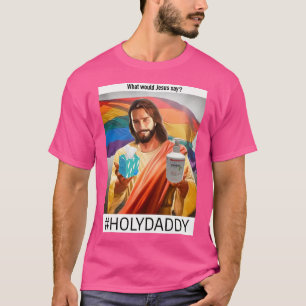 T-shirt Jésus gay