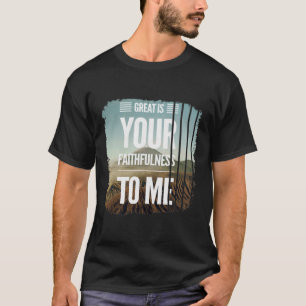 T-shirt Jésus Grand Est Votre Foi Pour Moi Vintage Chr