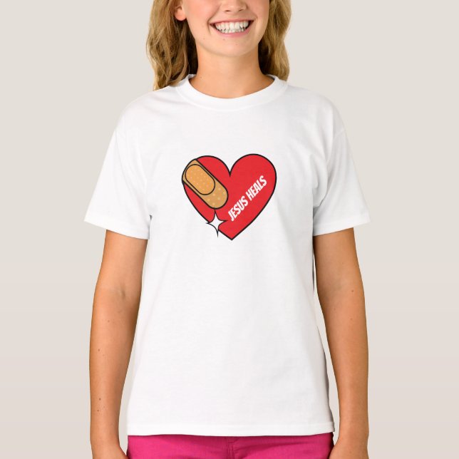 T-shirt Jésus guérit (Devant)