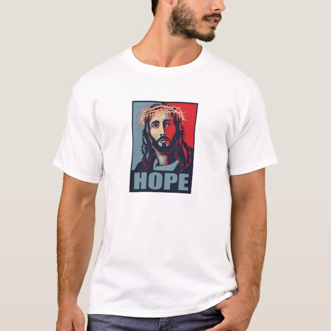T-shirt Jesus Hope, Pâques et Noël (Devant)