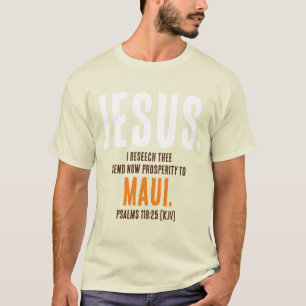 T-shirt "JÉSUS, I Beseech Thee" - Couleurs du Jour d'Actio