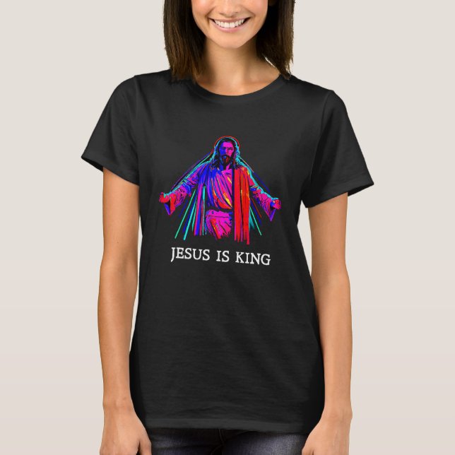 T-shirt Jesus is king   2 (Devant)