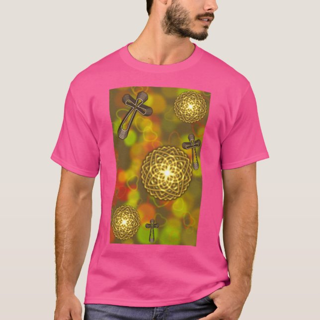 T-shirt Jesus is the light that I seek  (Devant)
