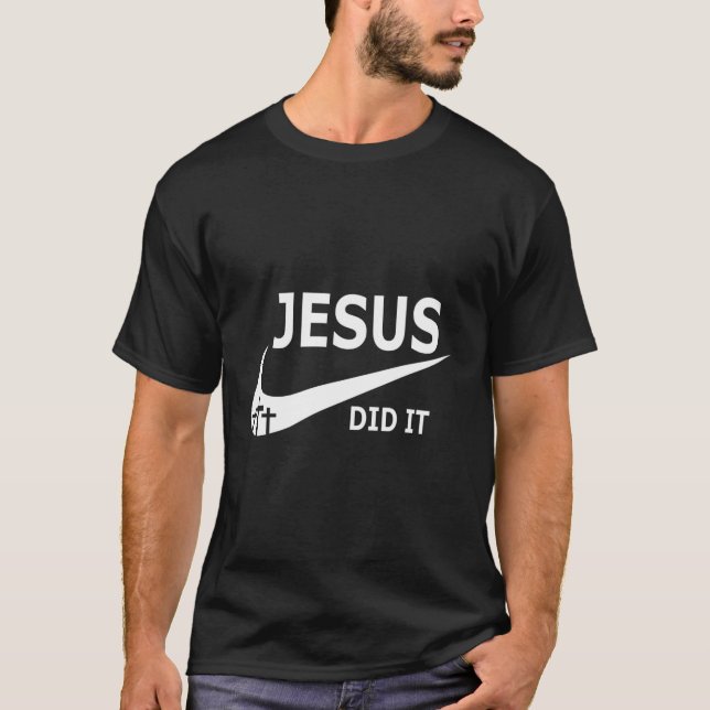 T-shirt Jésus l'a fait Jésus (Devant)