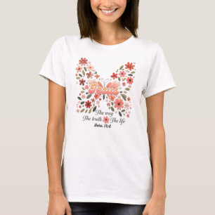 T-shirt Jésus la manière dont la vérité la vie