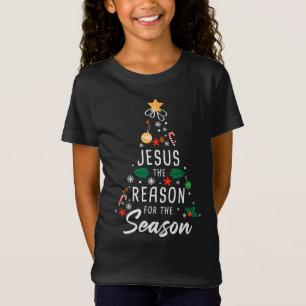 T-Shirt Jésus La Raison De La Saison - Foi De Noël