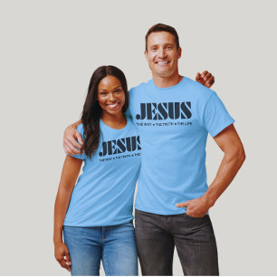 T-shirt Jésus - Le Chemin, La Vérité et La Vie,