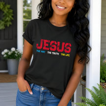Jésus Le Chemin La Vérité La Vie Grunge 