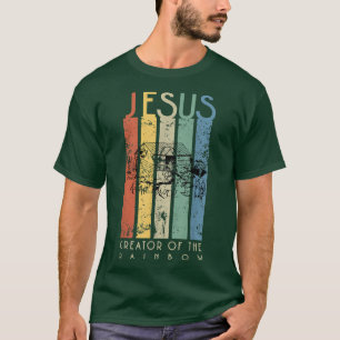 T-shirt JESUS Le Créateur de l'Arc-en-Ciel (Noah et l'Arch