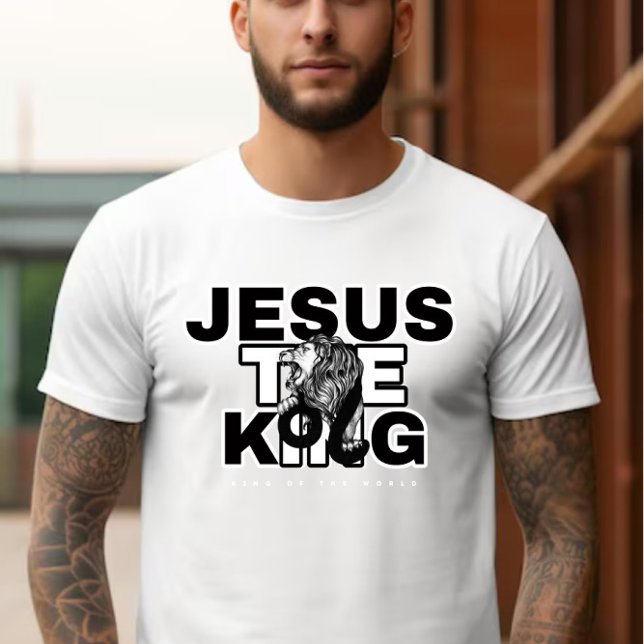 T-shirt Jésus le Roi Unisex (Créateur téléchargé)
