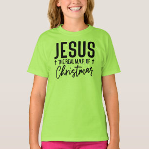 T-shirt Jésus le Véritable MVP de Noël