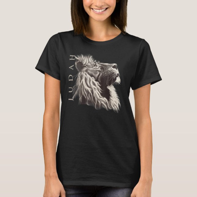 T-shirt Jesus Lion of Judah (Devant)