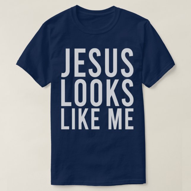 T-shirt Jésus Looks (Design devant)