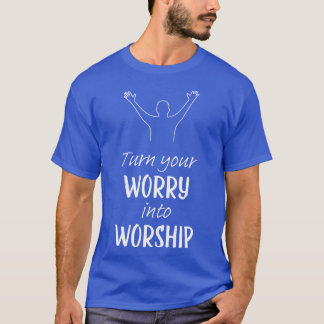 T-shirt Jésus Louer l'Église Dieu chrétien