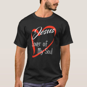 T-shirt Jésus Lover de Mon Âme
