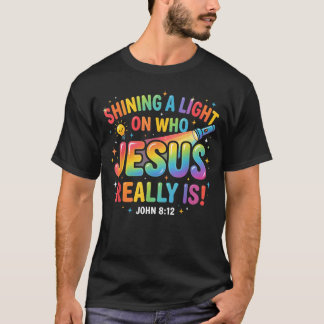 T-shirt Jésus Lumière Du Monde Station D'Illumination Vbs