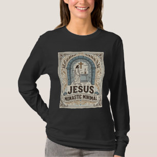 T-shirt Jésus Monastique Minimal Jésus Monastique Minimal