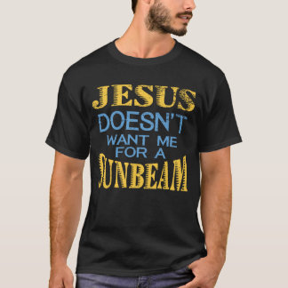 T-shirt Jésus ne me veut pas pour Sunbeam