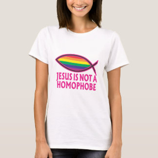 T-shirt Jésus n'est pas un homophobe