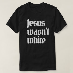 T-shirt Jésus n'était pas un autocollant blanc classique