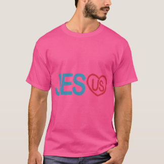 T-shirt Jésus nous aime Jésus vous aime