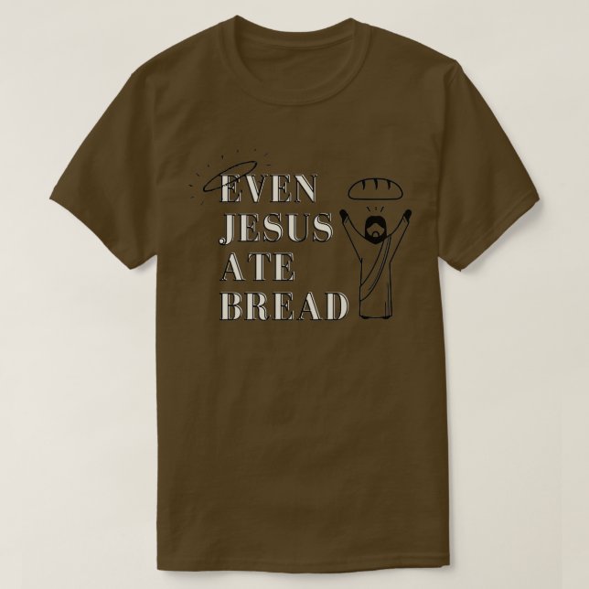 T-shirt Jésus pain (Design devant)