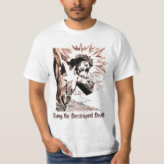 T-shirt Jésus personnalisable sur la chemise croisée