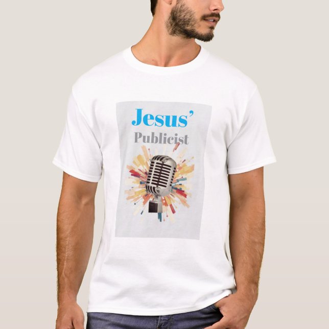 T-shirt Jesus’ Publicist (Devant)