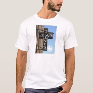 T-shirt Jésus sauve le signe