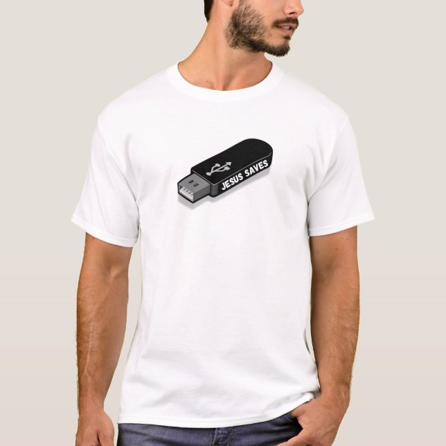 T-shirt Jésus Sauve Unisex Tee (Devant)